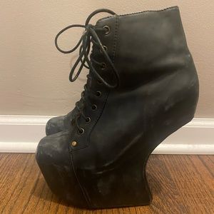 jeffery campbell heeless shoes